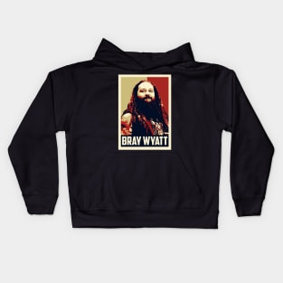 Bray Wyatt Pop Art Style Kids Hoodie